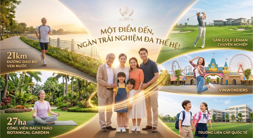 Khu tiện ích Vinhomes Hóc Môn